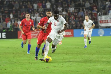 Amerikan Futbol Takımı 15 Kasım 2019 Cuma günü Orlando Florida 'daki Exploria Stadyumu' nda oynanan Concacaf Uluslar Ligi karşılaşmasında Kanada 'ya ev sahipliği yapmaktadır.