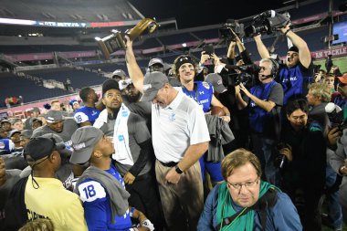 Georgia State Face Batı Kentucky Cure Bowl sırasında 16 Aralık 2017 'de Orlando Florida' daki Citrus Bowl 'da.  