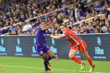 Orlando Pride 28 Haziran 2018 'de Orlando City Stadyumu' nda Houston Dash 'e ev sahipliği yaptı..  