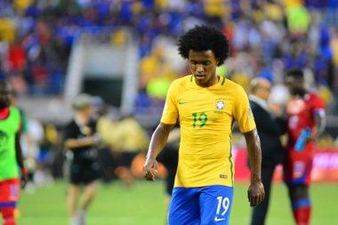 Brezilya, 8 Haziran 2016 tarihinde Orlando Florida 'daki Copa America Centenario' da Haiti ile karşılaştı..
