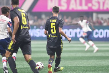 1 Ağustos 2018 tarihinde Atlanta 'daki Mercedez Benz Stadyumu' nda tüm yıldızlar Juventus 'a karşı.. 