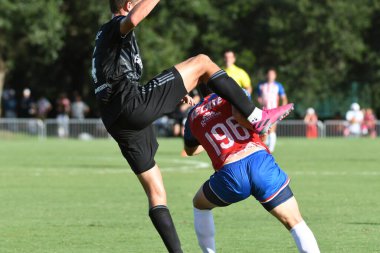 30 Temmuz 2019 'da Orlando Florida' daki Disney 'in Vahşi Spor Dünyası' nda düzenlenen MLS Allstar Haftası sırasında MLS Homegrown oyunu.