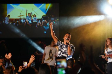 Miel San Marcos grubu 28 Temmuz 2019 tarihinde Tampa Florida 'daki Iglesia de Dios Pentecostal' da sahne almaktadır..  