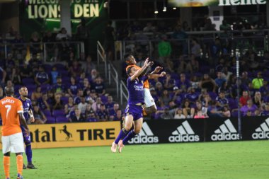 Orlando City SC, 22 Eylül 2018 'de Florida Exploria Stadyumu' nda Houston Dynamo 'yu ağırladı..