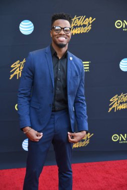 24 Mart 2018 Cumartesi günü Las Vegas 'taki Orleans Resort' ta düzenlenen 33. Yıldız Ödülleri Kırmızı Halı sırasında ünlüler.