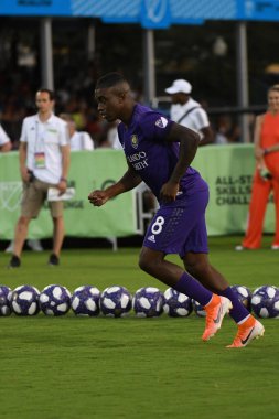 30 Temmuz 2019 'da Orlando Florida' da Disney 'in Vahşi Spor Dünyası' nda MLS All-Star Yetenek Yarışması. 