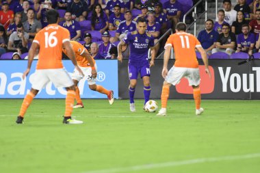 Orlando City SC, 22 Eylül 2018 'de Florida Exploria Stadyumu' nda Houston Dynamo 'yu ağırladı..