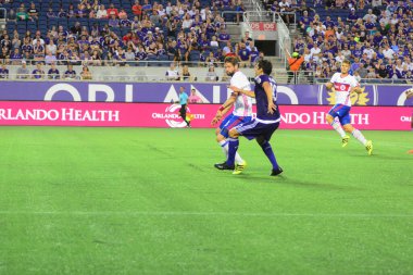Orlando City, 24 Ağustos 2016 'da Orlando Florida' daki Kamp Dünyası Stadyumunda Toronto FC 'ye ev sahipliği yaptı..