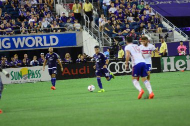 Orlando City, 24 Ağustos 2016 'da Orlando Florida' daki Kamp Dünyası Stadyumunda Toronto FC 'ye ev sahipliği yaptı..