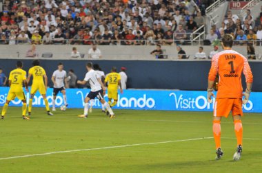 Paris Saint-Germain, Tottenham Hotspur 'a karşı 22 Temmuz 2017' de Orlando Florida 'daki Citrus Bowl' da.  