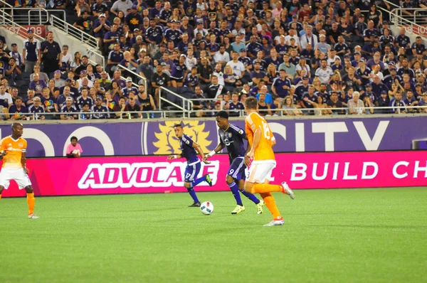 Orlando City Sediou Houston Dynamo Julho 2016 Camping World Stadium — Fotografia de Stock