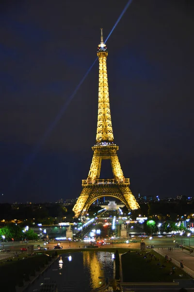 Die Verschönerte Stadt Paris Frankreich Mai 2017 — Stockfoto