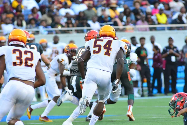 Florida Rattlers Face Bethune Cookman Wildcats Durig Florida Classics Camping — стокове фото