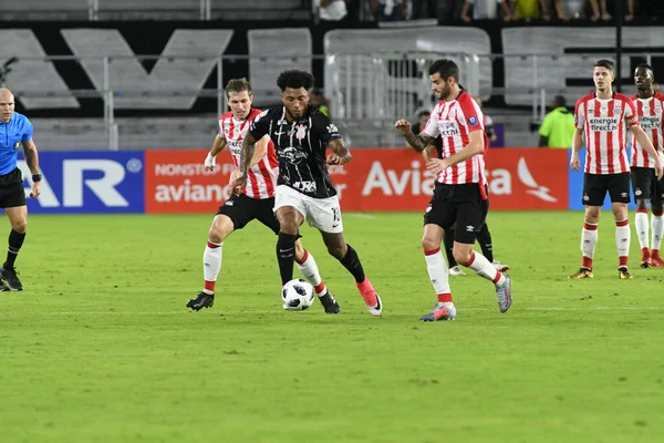 Corinthians Psv Eindhoven Durante Florida Cup All Orlando City Stadium — Foto Stock