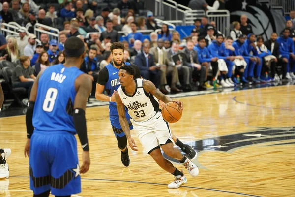 Orlando Magic Värd Clippers Amway Center Orlando Florida Söndag Januari — Stockfoto