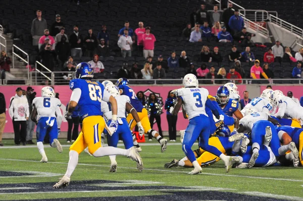 Georgia State Gegen San Jose State Während Der Cure Bowl — Stockfoto