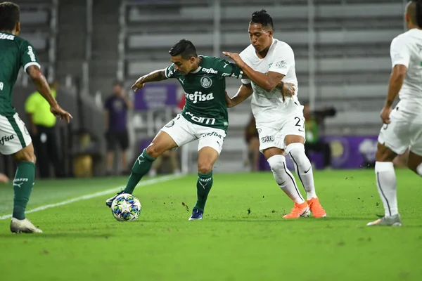 Florida Cup 2020 Palmeiras Atlético Nacional Jogo Estádio Exploria Orlando — Fotografia de Stock