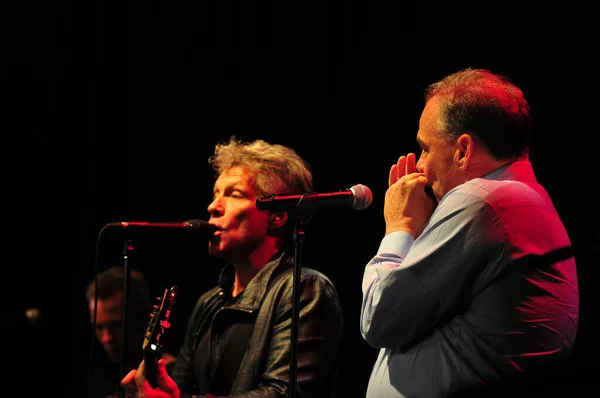 Sänger Jon Bon Jovi Tritt November 2016 State Street Theater — Stockfoto