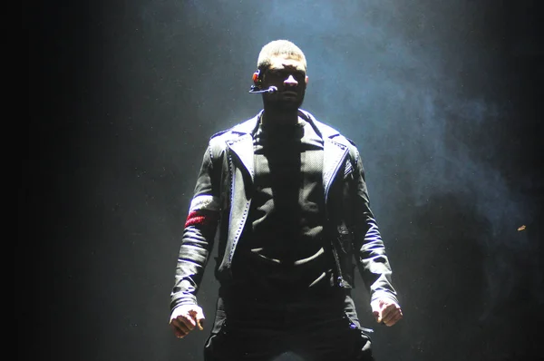 Sänger Usher Tritt Dezember 2014 Amway Center Orlando Florida Auf — Stockfoto