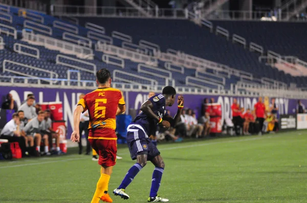 Orlando City Gastheer Van Het Fort Lauderdale Strikers Camping World — Stockfoto