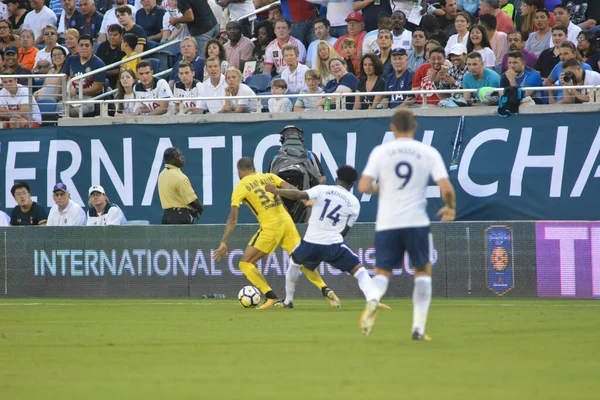 Paris Saint Germain Tottenham Hotspur Citrus Bowl Orlando Florida Luglio — Foto Stock