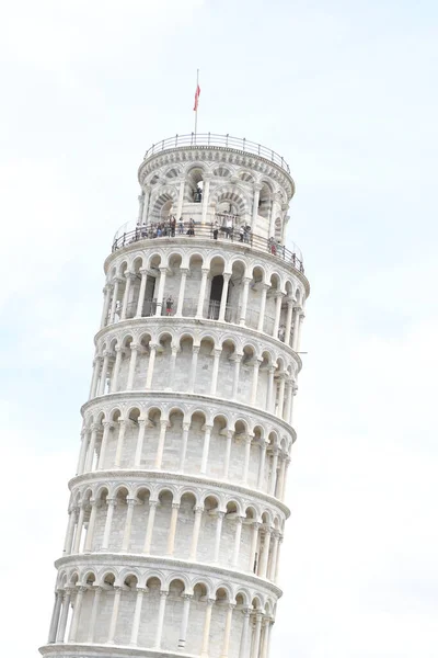 Eğik Pisa Kulesi Talya — Stok fotoğraf