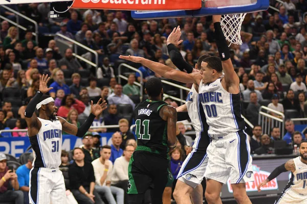 Orlando Magic Otthont Boston Celtics Amway Stadium Szombat Január 2019 — Stock Fotó