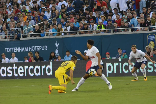 Paris Saint Germain Tottenham Hotspur Citrus Bowl Orlando Florida Luglio — Foto Stock