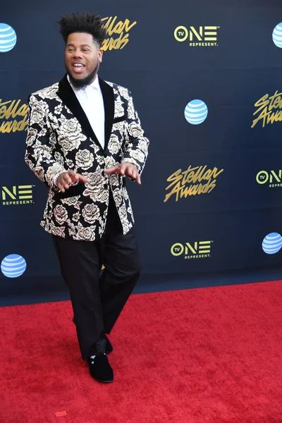 Celebridades Durante 33Th Annual Stellar Awards Red Carpet Orleans Resort — Fotografia de Stock