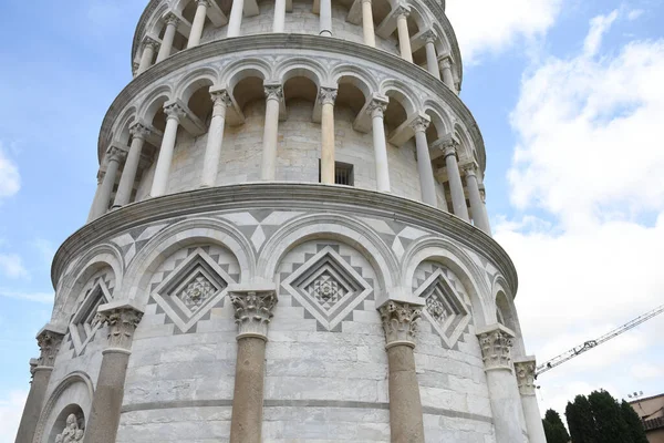 Eğik Pisa Kulesi Talya — Stok fotoğraf