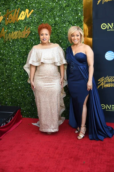 24 Mart 2018 Cumartesi günü Las Vegas 'taki Orleans Resort' ta düzenlenen 33. Yıldız Ödülleri Kırmızı Halı sırasında ünlüler.