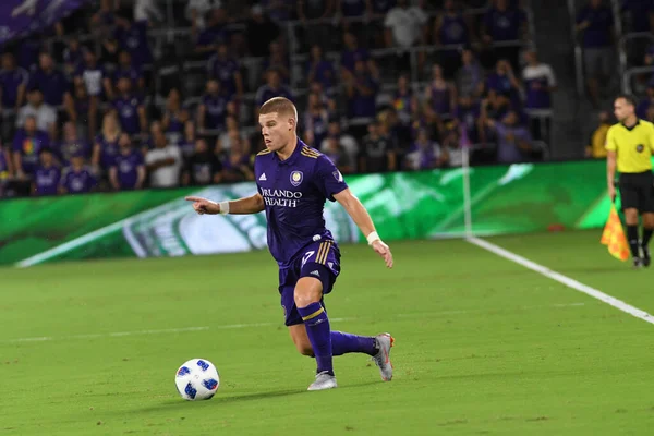 Orlando City Host Atlanta United Exploria Stadium August 2018 Orlando — Stock Fotó