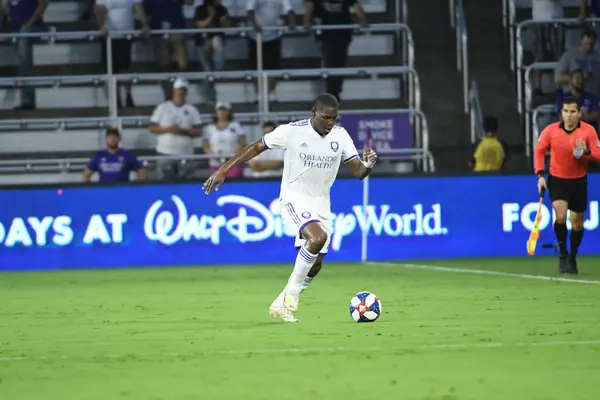 Orlando City Värd För Sporting Kansas Exploria Stadium Onsdagen Den — Stockfoto