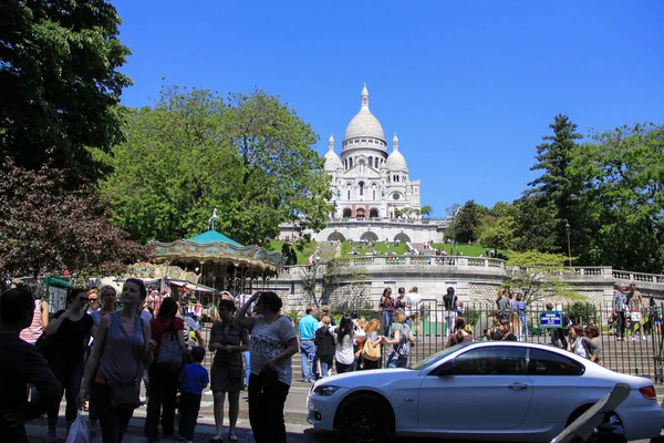 Den Vackra Staden Paris Frankrike Den Maj 2014 — Stockfoto