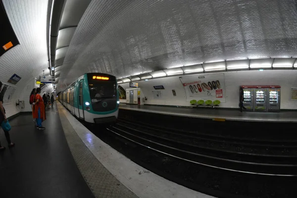 Die Verschönerte Stadt Paris Frankreich Mai 2017 — Stockfoto