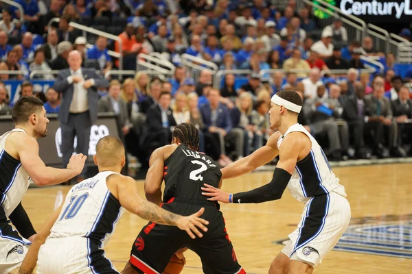 Orlando Magic Recebe Toronto Rapters Durante Rodada Playoffs Nba Amway — Fotografia de Stock