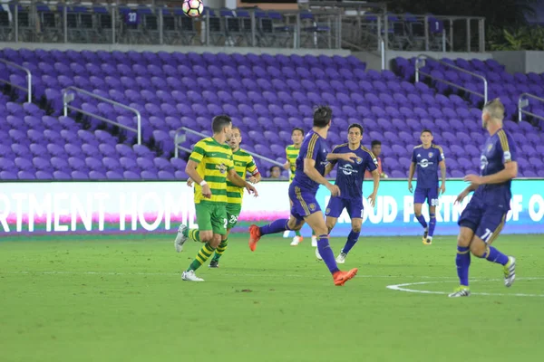 Orlando City Otthont Tampa Rowdies Orlando City Stadium Október 2017 — Stock Fotó