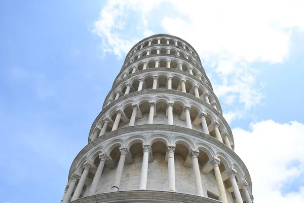 Eğik Pisa Kulesi Talya — Stok fotoğraf