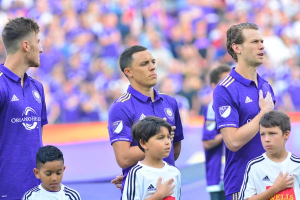 Orlando City Empfängt März 2017 Den Nyc Orlando City Stadium — Stockfoto