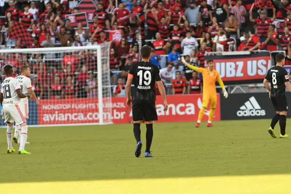 Flamengo Eintracht Frankfurt Orlando City Stadium Lördagen Den Januari 2019 — Stockfoto