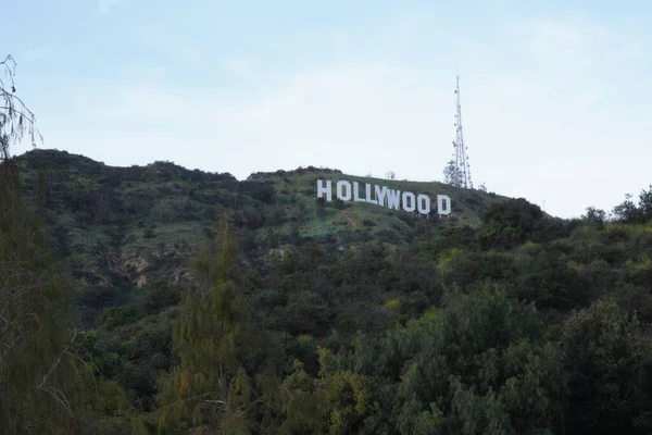 View Famous Hollywood Hills — Stock Photo, Image