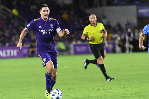 Orlando City Värd Nyc Exploria Stadion Orlando Florida Den Juli — Stockfoto