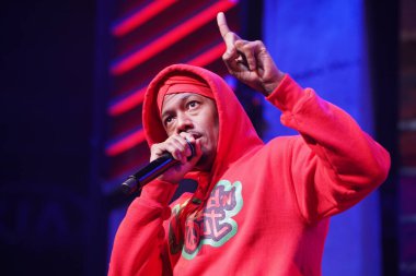 MTV Wild n Out Tour sunucusu Nick Cannon 5 Mart 2020 Perşembe günü Orlando Florida 'daki Amway Center' da