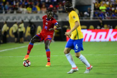 Brezilya, 8 Haziran 2016 tarihinde Orlando Florida 'daki Copa America Centenario' da Haiti ile karşılaştı..