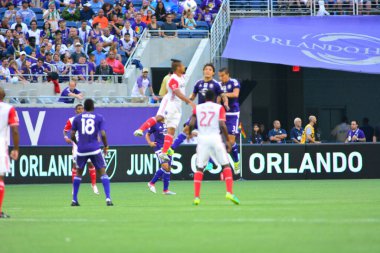 Orlando City SC, 18 Haziran 2016 'da Orlando Florida' daki Camp World Stadyumu 'nda San Jose Depremleri' ne ev sahipliği yaptı..