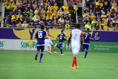 Orlando City SC, 18 Haziran 2016 'da Orlando Florida' daki Camp World Stadyumu 'nda San Jose Depremleri' ne ev sahipliği yaptı.