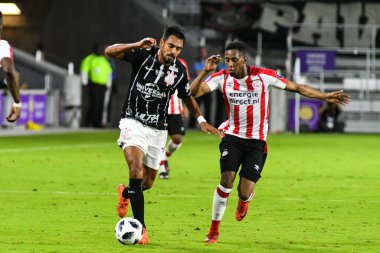 Korintliler, 10 Ocak 2018 'de Orlando City Stadyumu' nda düzenlenen Florida Kupası 'nda PSV Eindhoven' a karşı.. 