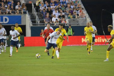 Paris Saint-Germain, Tottenham Hotspur 'a karşı 22 Temmuz 2017' de Orlando Florida 'daki Citrus Bowl' da.  