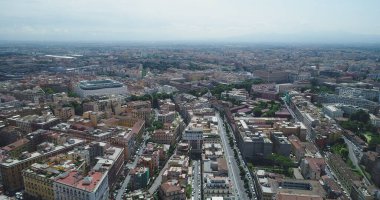 Şehirdeki hava manzarası, şehir manzarası