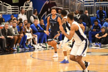 Orlando Magic 10 Ekim 2018 tarihinde Orlando Florda 'daki Amway Center' da Memphis Grizzilies 'e ev sahipliği yaptı..  